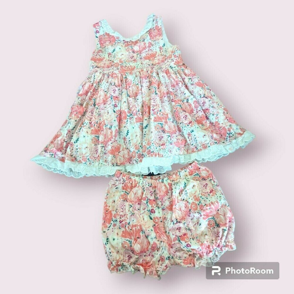 Sweethoney Starburst Pink Tunic Set